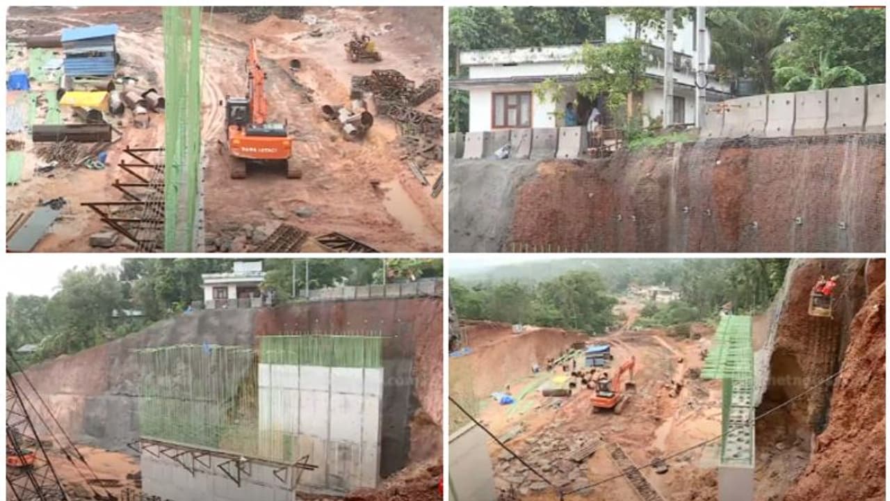 ദേശീയപാത നിർമ്മാണ മേഖലയിൽ മണ്ണിടിച്ചിൽ; തങ്കേക്കുന്നിൽ വീടുകൾക്കും റോഡുകൾക്കും ഭീഷണി ദേശീയപാത നിർമ്മാണ മേഖലയിൽ മണ്ണിടിച്ചിൽ; തങ്കേക്കുന്നിൽ വീടുകൾക്കും റോഡുകൾക്കും ഭീഷണി