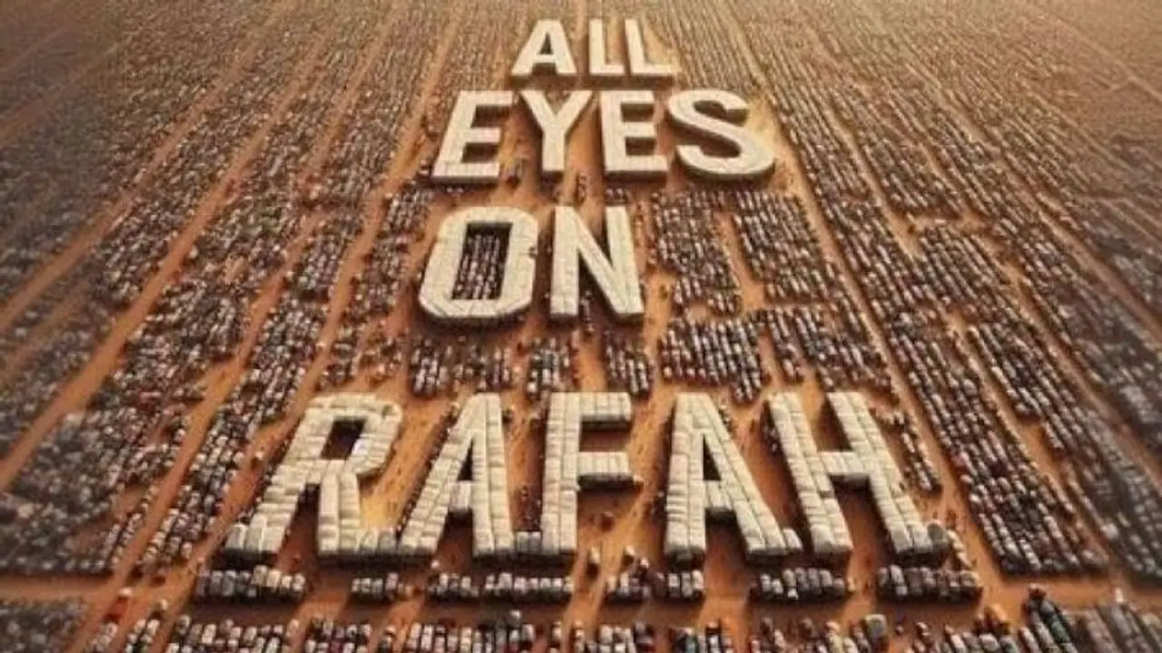 "ஆல் ஐஸ் ஆன் ரஃபா" இன்ஸ்டாவில் லட்சக்கணக்கில் பகிரப்படும் போட்டோ! காரணம் என்ன?