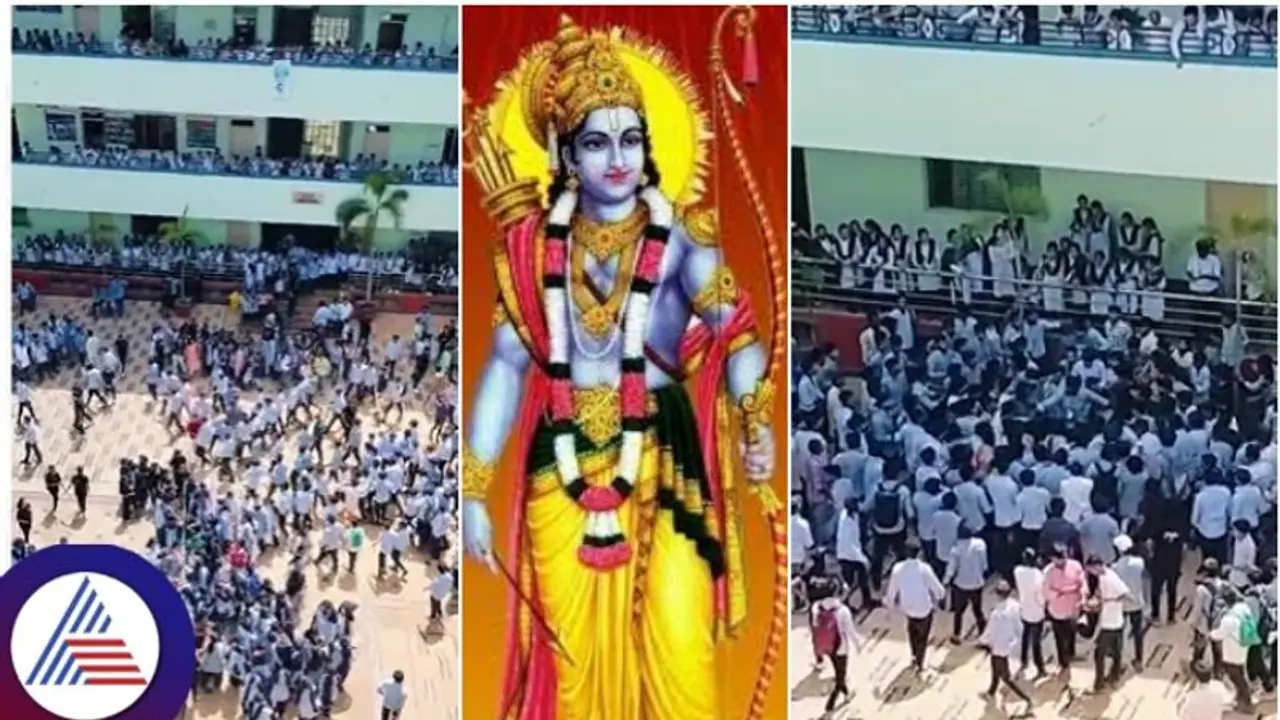 Karnataka: Clash erupts in Bidar college over 'Jai Shri Ram' chants; 18 students face FIR