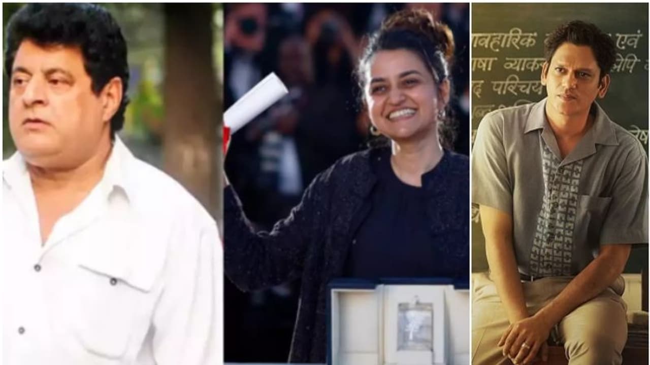 കാന് വിജയത്തില് പായൽ കപാഡിയയെ അഭിനന്ദിച്ച് ഗജേന്ദ്ര ചൗഹാന്; ട്രോളി വിജയ് വര്മ്മ ! കാന് വിജയത്തില് പായൽ കപാഡിയയെ അഭിനന്ദിച്ച് ഗജേന്ദ്ര ചൗഹാന്; ട്രോളി വിജയ് വര്മ്മ !