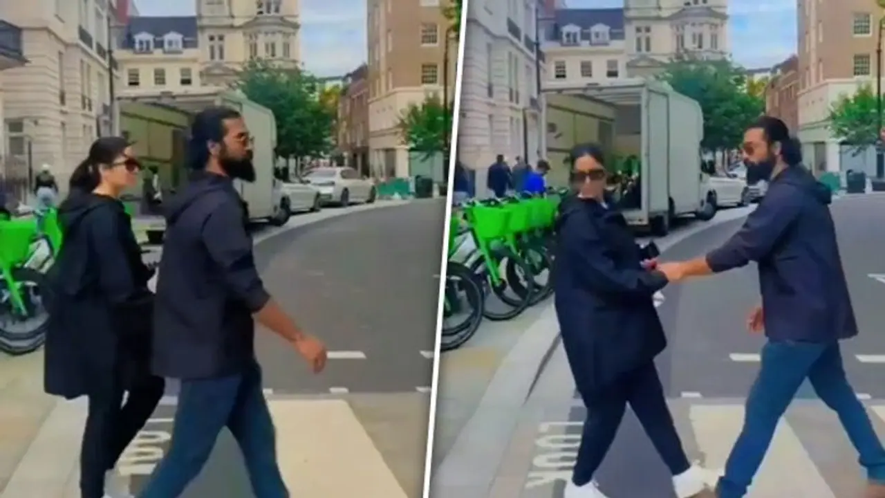 Katrina Kaif strolling in London with Vicky Kaushal further fuels pregnancy rumors; video goes viral WATCH Katrina Kaif strolling in London with Vicky Kaushal further fuels pregnancy rumors; video goes viral WATCH