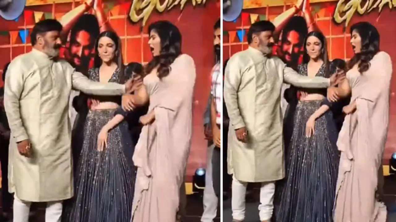 ബാലകൃഷ്ണ പൊതുവേദിയില് തള്ളിയ സംഭവം: 'വീഡിയോ സംഭവം' പങ്കിട്ട് നടി അഞ്ജലിയുടെ പ്രതികരണം പുറത്ത് ബാലകൃഷ്ണ പൊതുവേദിയില് തള്ളിയ സംഭവം: 'വീഡിയോ സംഭവം' പങ്കിട്ട് നടി അഞ്ജലിയുടെ പ്രതികരണം പുറത്ത്