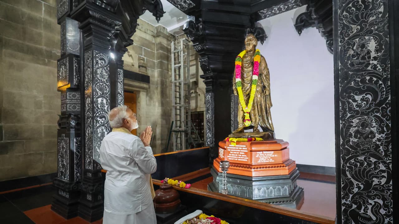 കനത്ത സുരക്ഷാ വലയത്തില്‍ കന്യാകുമാരി; വിവേകാനന്ദപ്പാറയിലെ പ്രധാനമന്ത്രിയുടെ ധ്യാനം രണ്ടാം ദിവസം