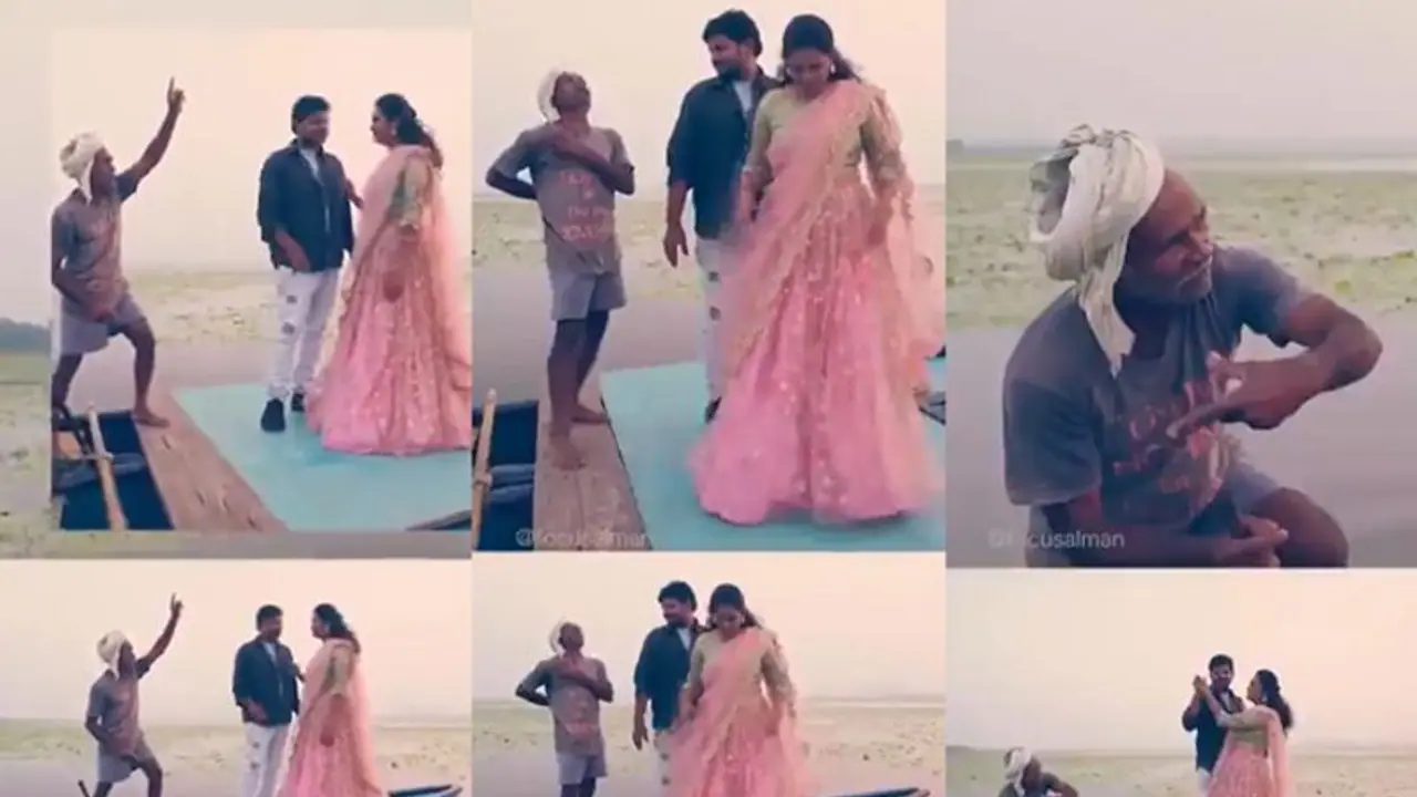 ವೆಡ್ಡಿಂಗ್ ಶೂಟ್ನಲ್ಲಿ ನಾಚಿ ನೀರಾದ ಜೋಡಿಗೆ ನಿರ್ದೇಶಕನಾದ ಅಂಬಿಗ, ವೈರಲ್ ವಿಡಿಯೋ! ವೆಡ್ಡಿಂಗ್ ಶೂಟ್ನಲ್ಲಿ ನಾಚಿ ನೀರಾದ ಜೋಡಿಗೆ ನಿರ್ದೇಶಕನಾದ ಅಂಬಿಗ, ವೈರಲ್ ವಿಡಿಯೋ!