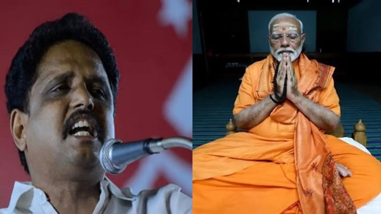 திருடர்களின் நிலத்தில் தியானம் எதற்கு? பிரதமர் மோடிக்கு சு.வெங்கடேசன் எம்.பி. கேள்வி! திருடர்களின் நிலத்தில் தியானம் எதற்கு? பிரதமர் மோடிக்கு சு.வெங்கடேசன் எம்.பி. கேள்வி!