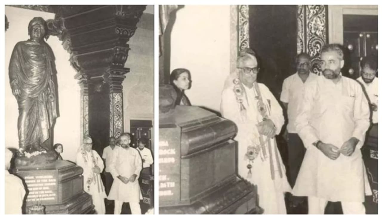 ಪ್ರಧಾನಿ ಧ್ಯಾನಕ್ಕೆ ಕುಳಿತ ಬೆನ್ನಲ್ಲೇ, ಕನ್ಯಾಕುಮಾರಿಯಲ್ಲಿ 33 ವರ್ಷಗಳ ಹಿಂದೆ ಇದ್ದ ಮೋದಿ ಫೋಟೋ ವೈರಲ್