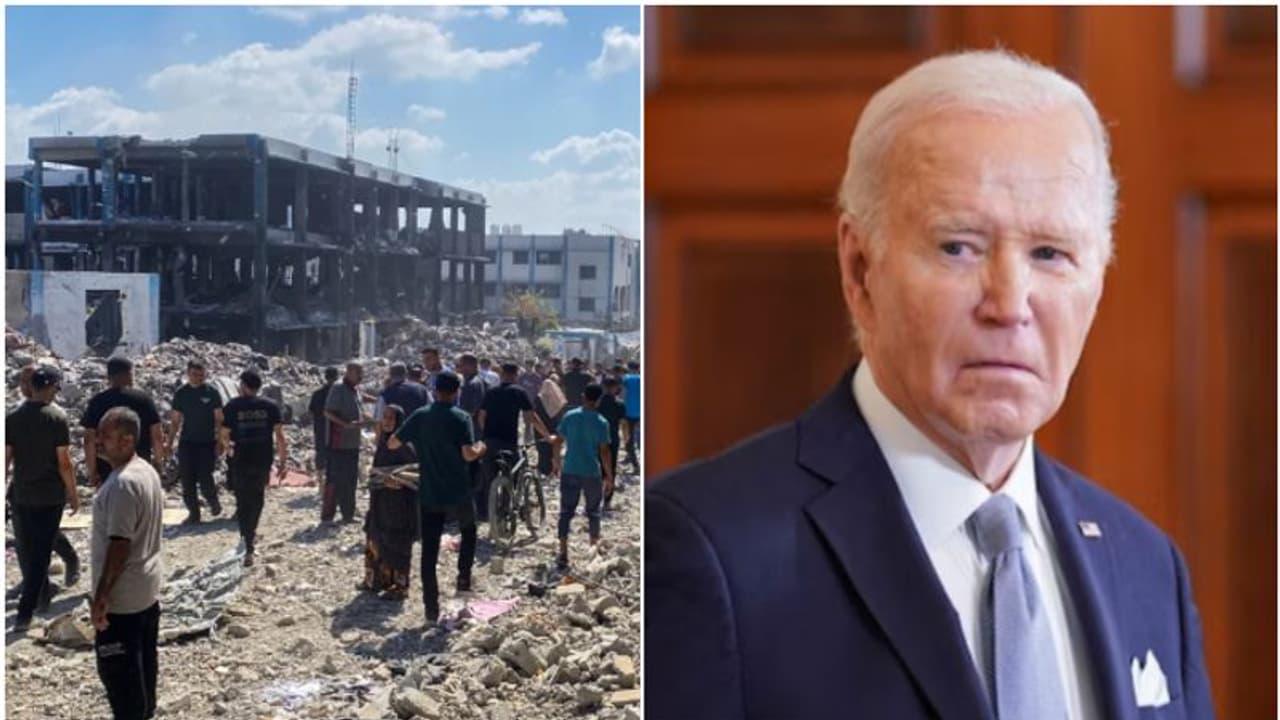 'യുദ്ധം അവസാനിപ്പിക്കാൻ പുതിയ ഫോർമുലയുമായി ഇസ്രയേൽ, ആദ്യഘട്ടം ആറാഴ്ച വെടി നിർത്തൽ'; വെളിപ്പെടുത്തലുമായി ബെെഡൻ 'യുദ്ധം അവസാനിപ്പിക്കാൻ പുതിയ ഫോർമുലയുമായി ഇസ്രയേൽ, ആദ്യഘട്ടം ആറാഴ്ച വെടി നിർത്തൽ'; വെളിപ്പെടുത്തലുമായി ബെെഡൻ