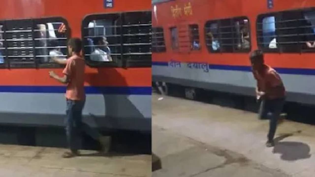 നിർത്തിയിട്ട ട്രെയിൻ, എല്ലാം സംഭവിച്ചത് സെക്കന്റുകൾക്കുള്ളിൽ, ജനാലയ്ക്കടുത്തിരിക്കുന്നവര് സൂക്ഷിക്കൂ, വീഡിയോ നിർത്തിയിട്ട ട്രെയിൻ, എല്ലാം സംഭവിച്ചത് സെക്കന്റുകൾക്കുള്ളിൽ, ജനാലയ്ക്കടുത്തിരിക്കുന്നവര് സൂക്ഷിക്കൂ, വീഡിയോ