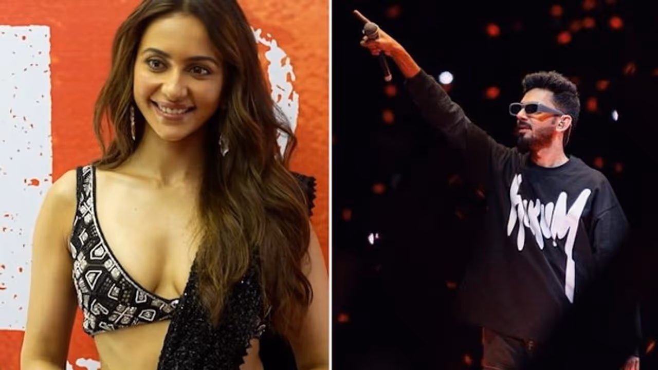 'Killing it as usual...', Rakul Preet Singh fangirls over Anirudh Ravichander at Indian 2 audio launch WATCH 'Killing it as usual...', Rakul Preet Singh fangirls over Anirudh Ravichander at Indian 2 audio launch WATCH