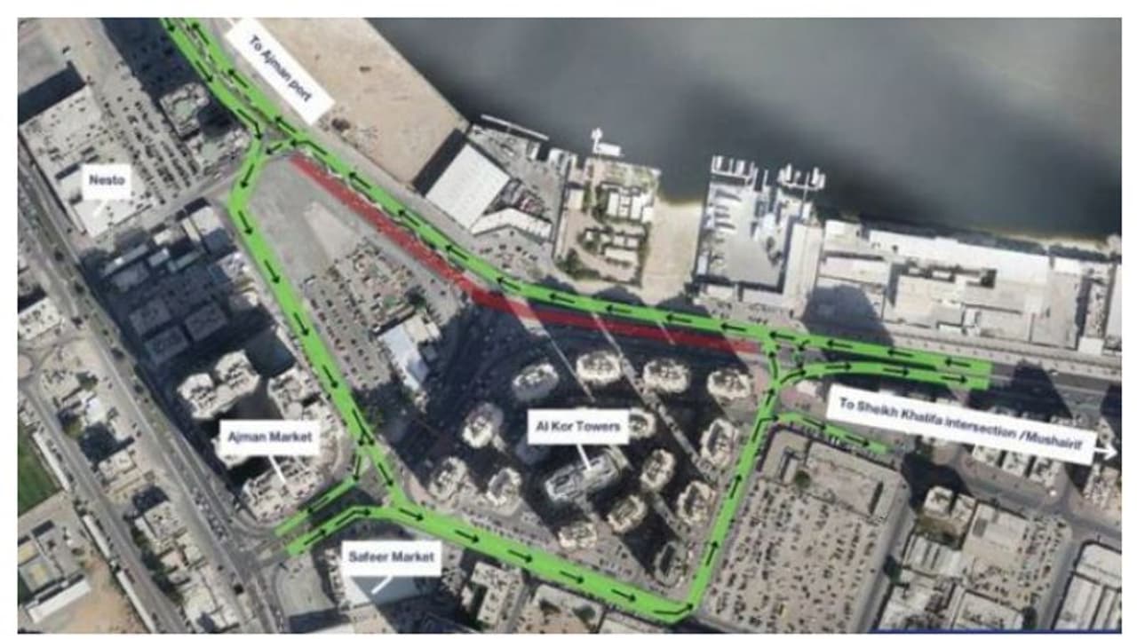 അജ്മാനിൽ ഗതാഗത നിയന്ത്രണം; ട്രാഫിക് മാർഗനിർദേശങ്ങൾ പാലിക്കണമെന്ന് പൊലീസ് അജ്മാനിൽ ഗതാഗത നിയന്ത്രണം; ട്രാഫിക് മാർഗനിർദേശങ്ങൾ പാലിക്കണമെന്ന് പൊലീസ്