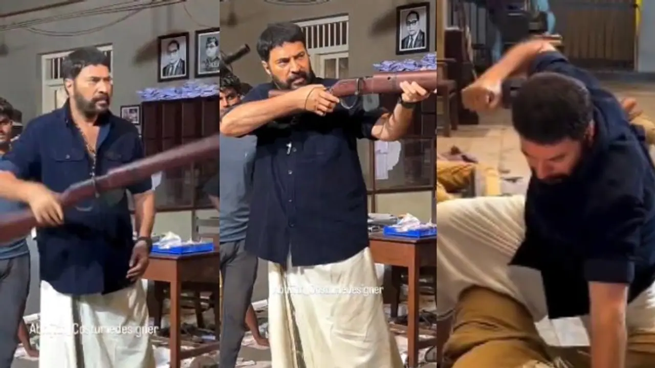 'ഡ്യൂപ്പല്ലടാ..ഒറിജിനലാ..'; തോക്കുകൊണ്ട് അഭ്യാസം കാട്ടി ജോസേട്ടായി, ടർബോയിലെ ആ മാസ് രം​​ഗങ്ങൾക്ക് പിന്നിൽ 