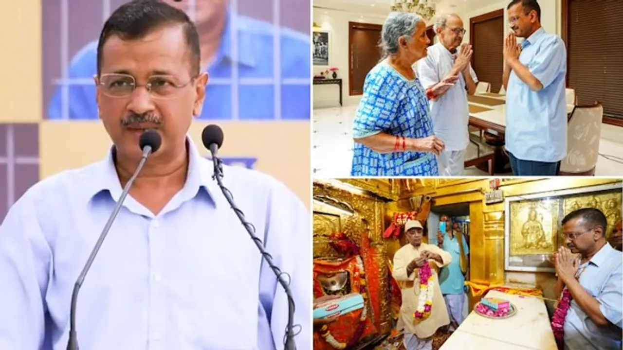 Delhi CM Arvind Kejriwal surrenders at Tihar Jail after bail period ends Delhi CM Arvind Kejriwal surrenders at Tihar Jail after bail period ends