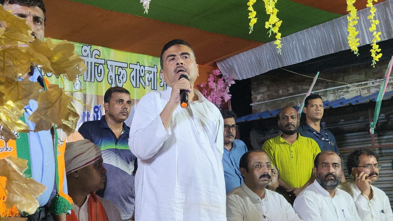 BJP leader Suvendu Adhikari has warned the Election Commission about the Diamond Harbor model bsm