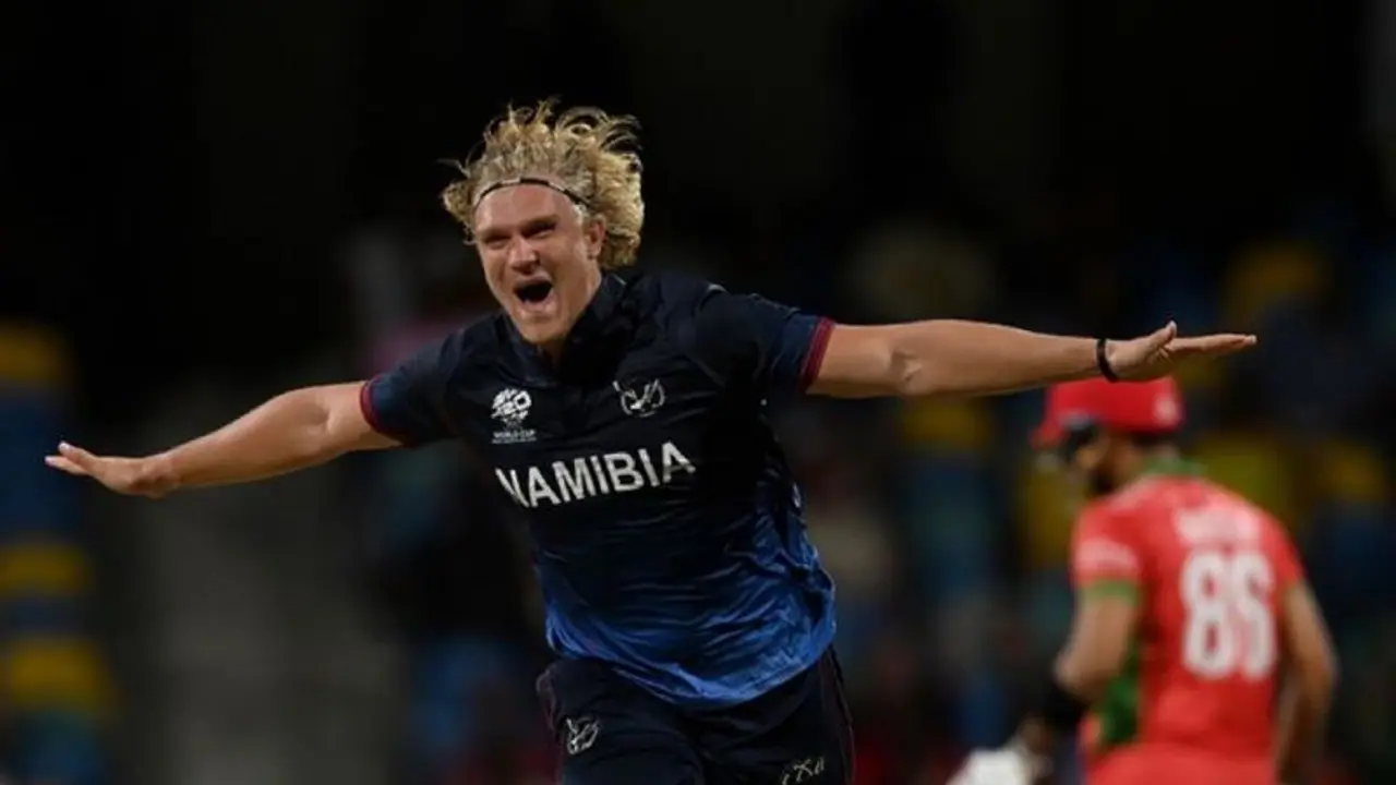 T20 World Cup 2024: Namibia's Ruben Trumpelmann sets new T20I record against Oman
