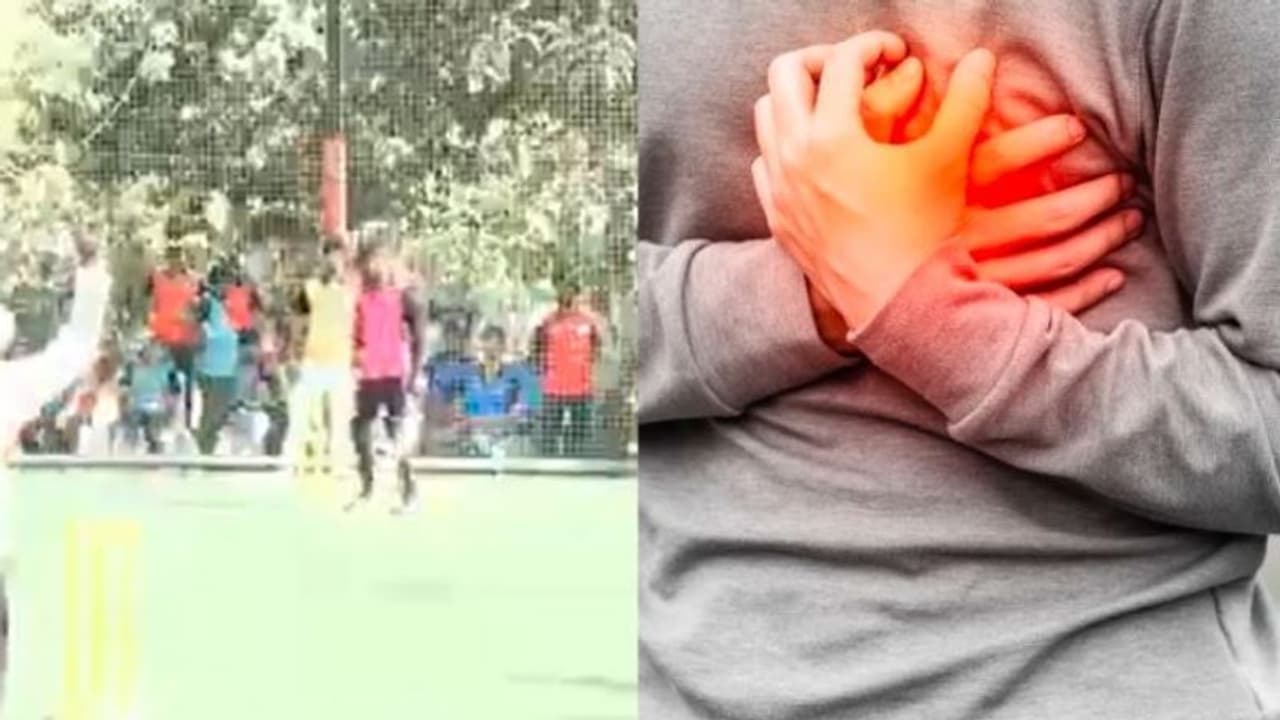 ಕ್ರಿಕೆಟ್ ಆಡುತ್ತಿದ್ದಾಗ ಹೃದಯಾಘಾತದಿಂದ ಯುವಕ ಸಾವು, ವೀಡಿಯೋ ವೈರಲ್