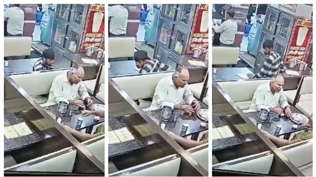 'പെട്ടു മോനെ...'; തിരക്കേറിയ റെസ്റ്റോറന്‍റിൽ നിന്നും മൊബൈൽ ഫോൺ മോഷ്ടിച്ച് യുവാവ് ക്യാമറയിൽ കുടുങ്ങി