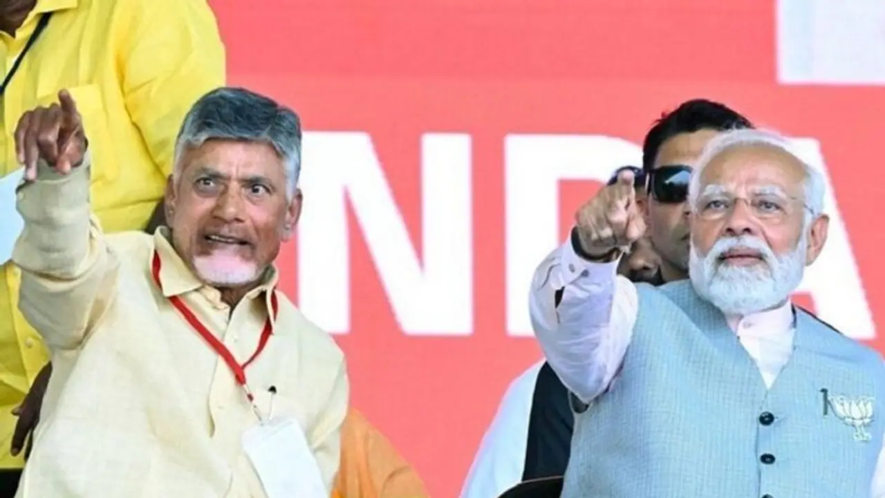 ഭരണം ഉറപ്പിക്കാൻ നിർണായക നീക്കവുമായി ബിജെപി; ചന്ദ്രബാബു നായിഡുവിന് വമ്പൻ വാഗ്ദാനം, ഫോണിൽ വിളിച്ച് മോദി ഭരണം ഉറപ്പിക്കാൻ നിർണായക നീക്കവുമായി ബിജെപി; ചന്ദ്രബാബു നായിഡുവിന് വമ്പൻ വാഗ്ദാനം, ഫോണിൽ വിളിച്ച് മോദി