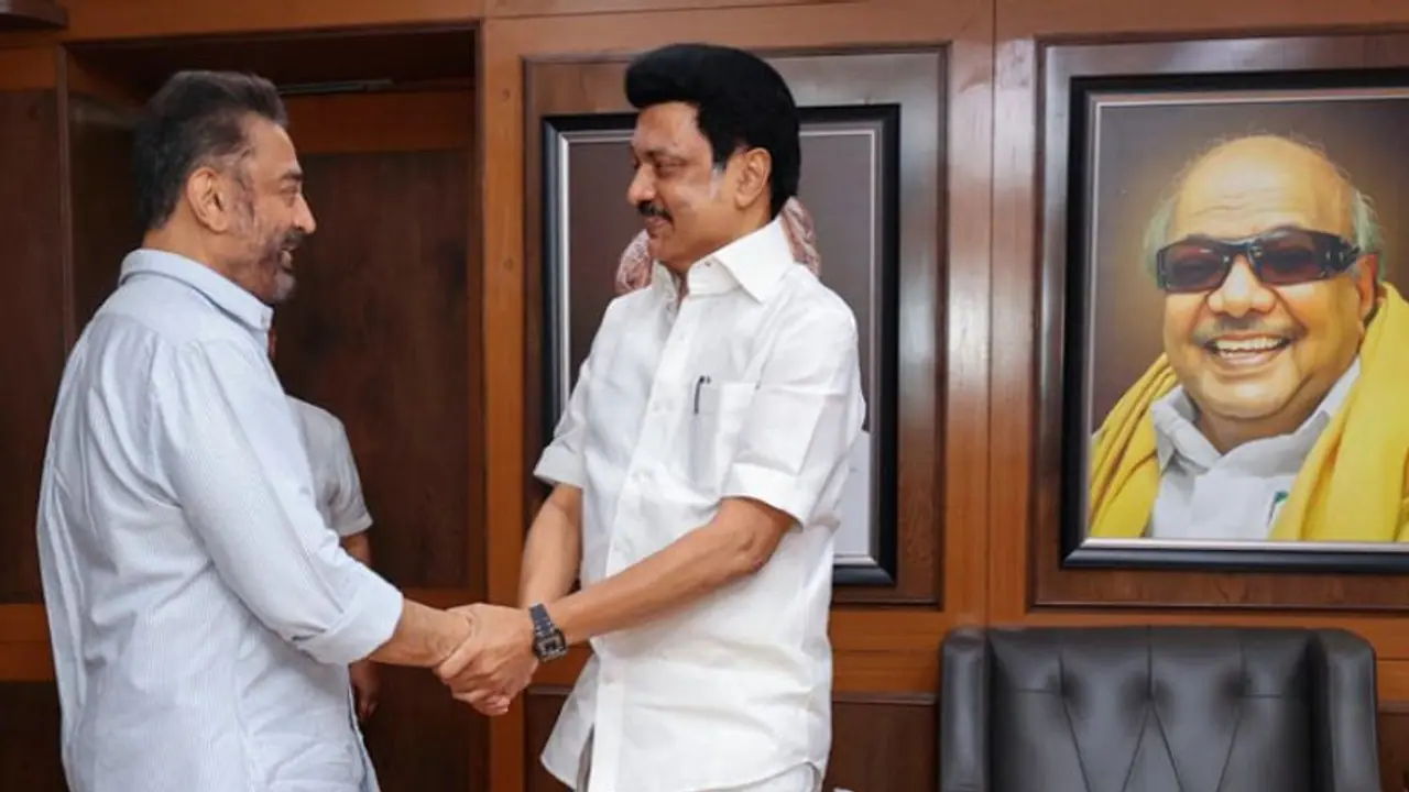 Kamalhaasan : "சிந்தாமல் சிதறாமல் நாம் பெற்ற வெற்றி.. தமிழ் வெல்க".. வாழ்த்து மடல் வெளியிட்ட மநீம தலைவர் கமல்!