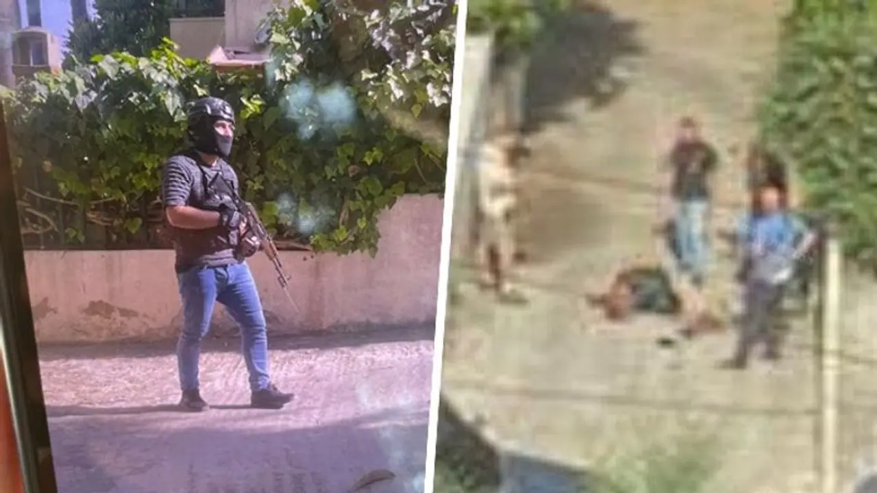 Caught on camera: Syrian gunman arrested after shooting near US embassy in Lebanon capital (WATCH)