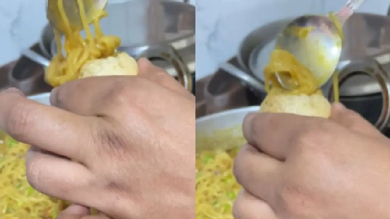 Unusual Experiment: Maggi Stuffed Golgappe Takes Social Media by Storm [watch]