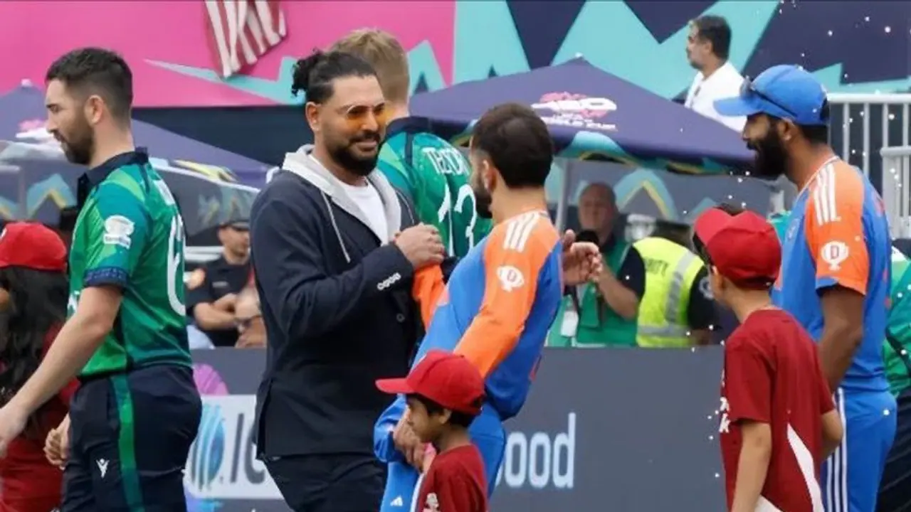 T20 World Cup 2024, India vs Ireland: Virat Kohli, Yuvraj Singh's reunion wins hearts; picture goes viral