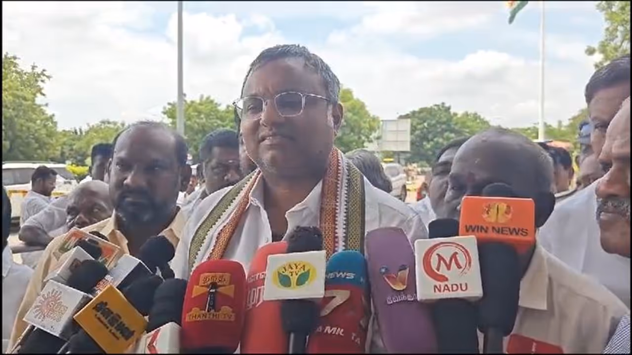 சர்வாதிகாரத்திற்கு எதிராக உத்தரபிரதேச மக்கள் கொட்டு வைத்துள்ளனர் கார்த்தி சிதம்பரம்