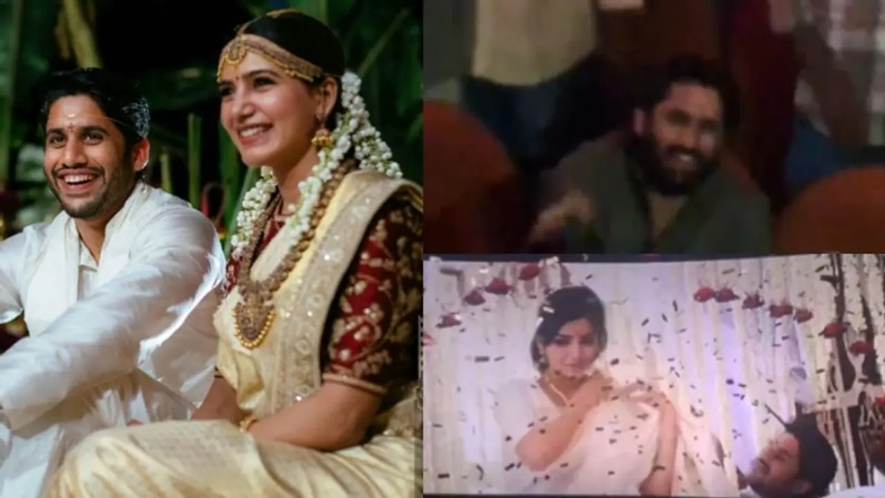 WATCH: Naga Chaitanya Requests Fans to Sit as He Watches Ex Samantha Ruth Prabhu on Screen WATCH: Naga Chaitanya Requests Fans to Sit as He Watches Ex Samantha Ruth Prabhu on Screen