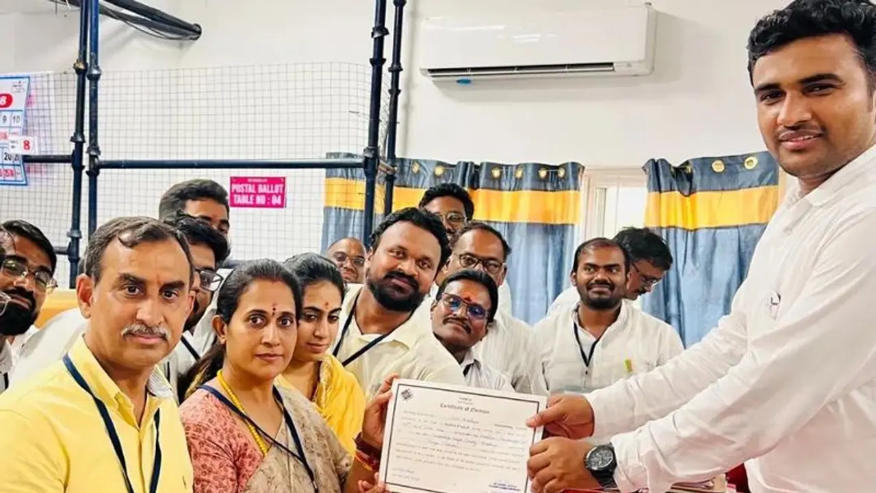 మాధవీ రెడ్డి.. కన్ను కొట్టి కడప గెలిచింది మాధవీ రెడ్డి.. కన్ను కొట్టి కడప గెలిచింది