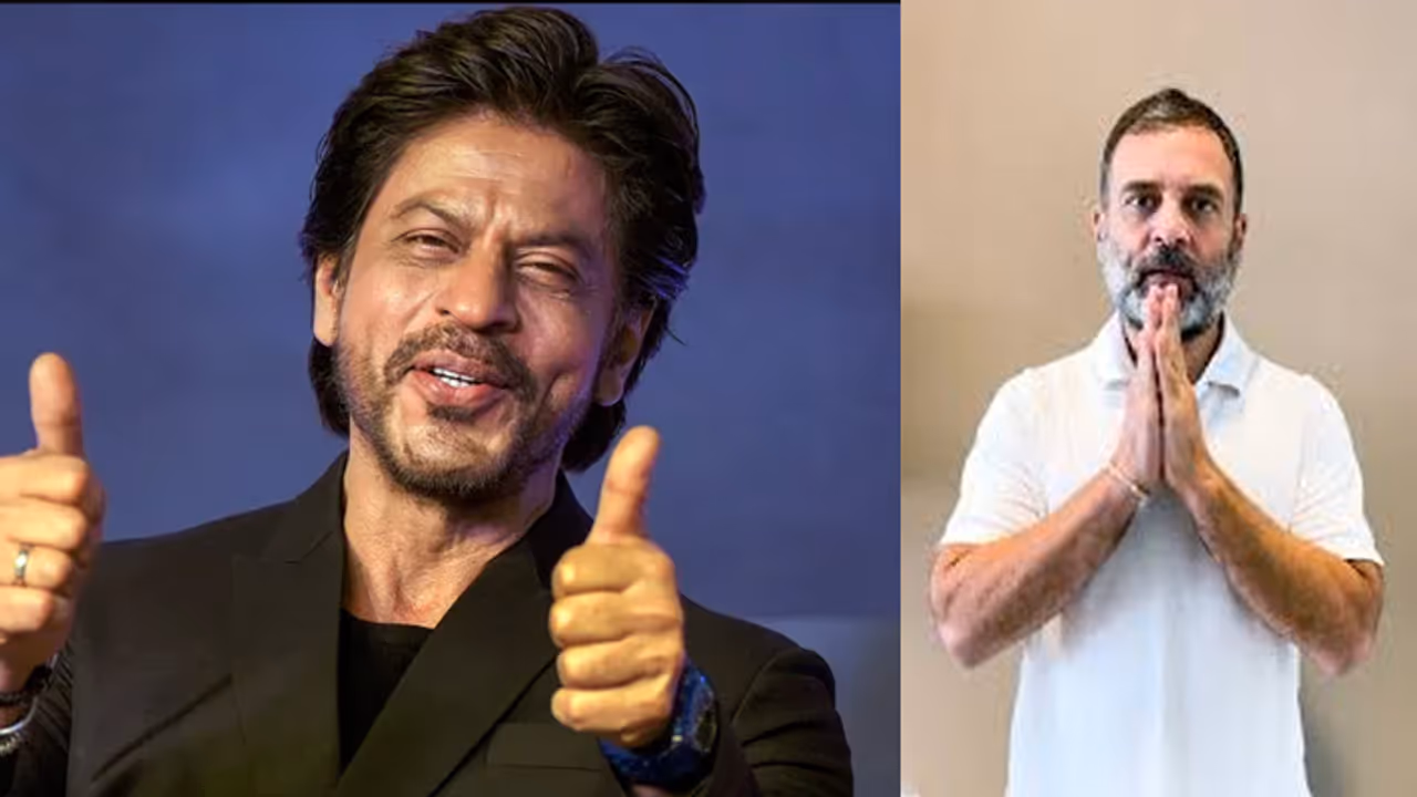 Shah Rukh Khan Rahul Gandhi Shah Rukh Khan Rahul Gandhi