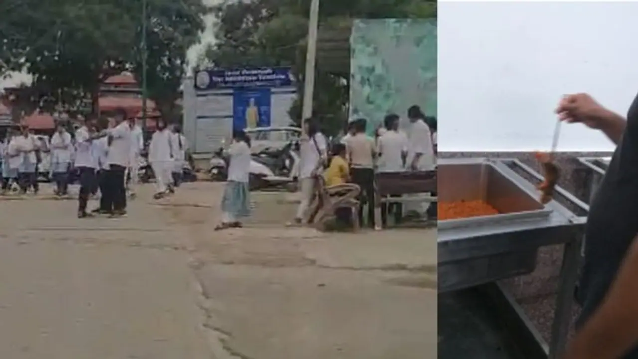 Bengaluru: Students fall ill after eating food, protest against S Vyasa university as rat found inside kitchen Bengaluru: Students fall ill after eating food, protest against S Vyasa university as rat found inside kitchen