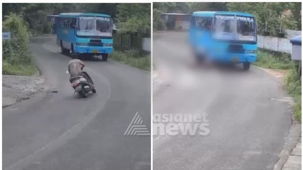 തൃശൂരിൽ ബൈക്ക് ബസിലിടിച്ച് 18 കാരന് തൽക്ഷണം മരിച്ചു തൃശൂരിൽ ബൈക്ക് ബസിലിടിച്ച് 18 കാരന് തൽക്ഷണം മരിച്ചു