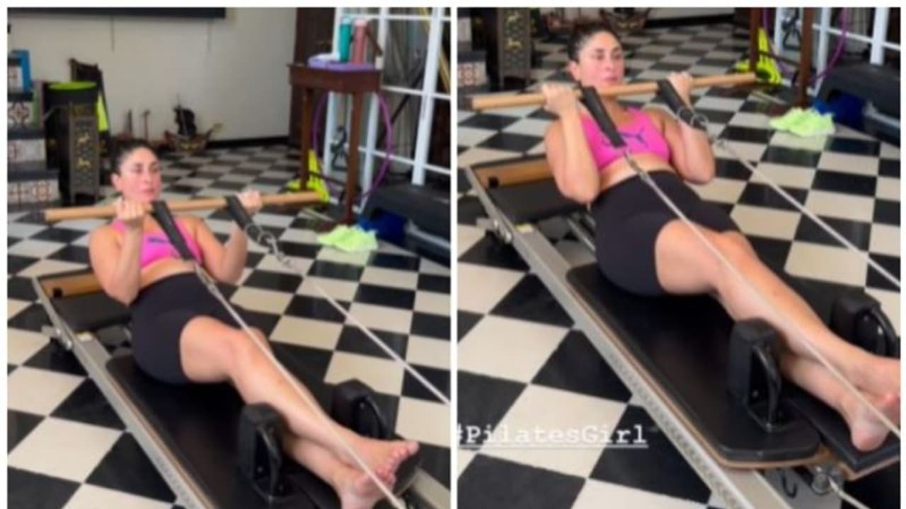 ഫിറ്റ്നസിൽ വിട്ടുവീഴ്ചയില്ല, വൈറലായി കരീന കപൂറിന്റെ വർക്കൗട്ട് വീഡിയോ ഫിറ്റ്നസിൽ വിട്ടുവീഴ്ചയില്ല, വൈറലായി കരീന കപൂറിന്റെ വർക്കൗട്ട് വീഡിയോ