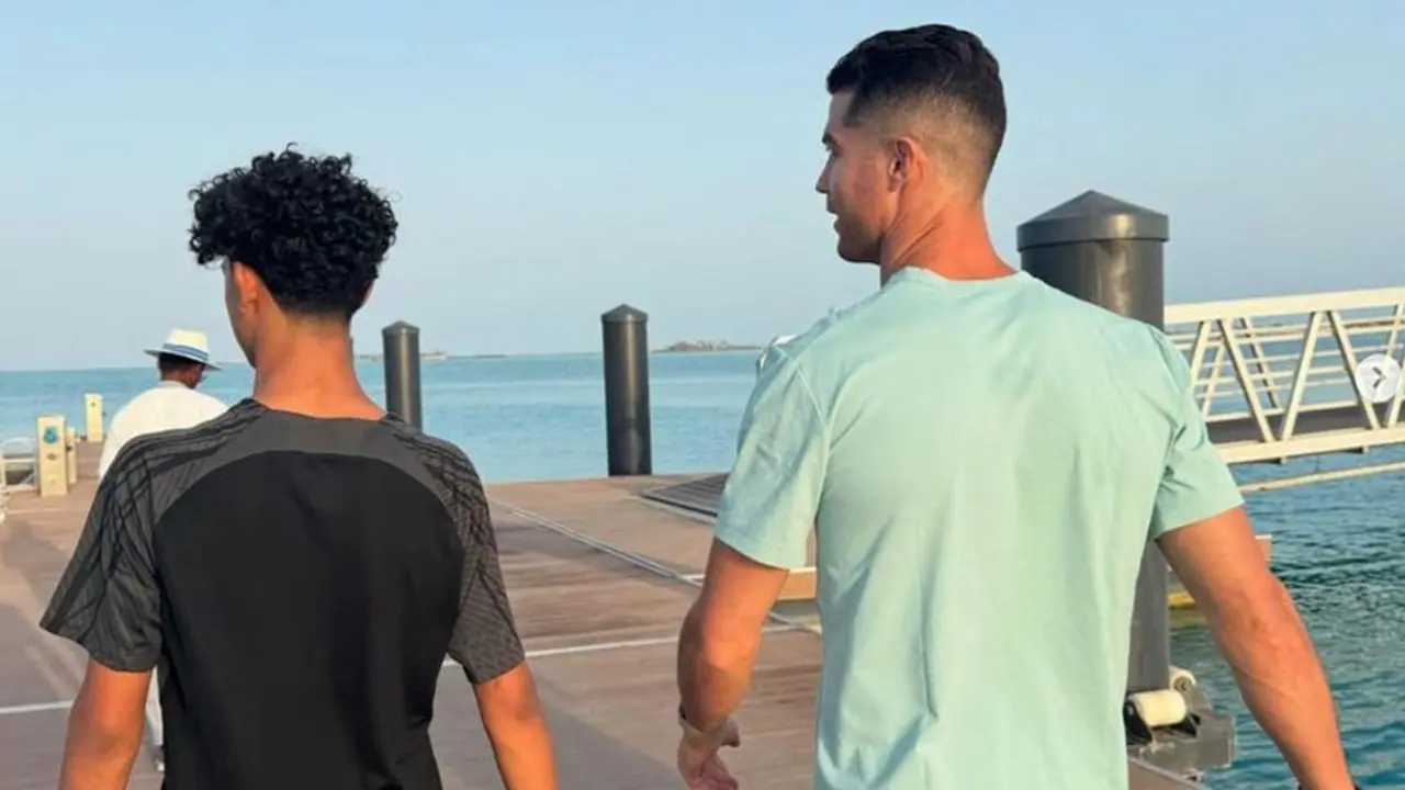 Cristiano Ronaldo Jr. stuns fans with remarkable physical growth in family vacation photos