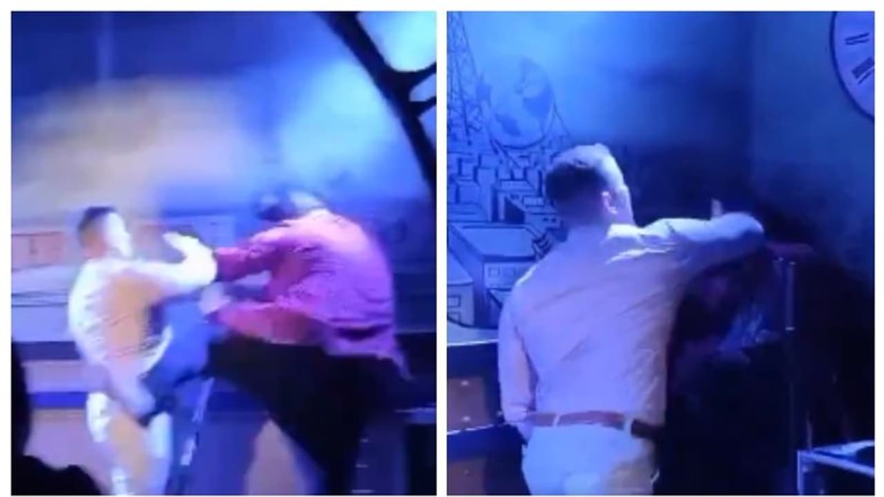 മൂന്ന് മാസം പ്രായമുള്ള കുഞ്ഞിനെക്കുറിച്ച് അശ്ലീല തമാശ പറഞ്ഞു; സ്റ്റേജ് കൊമേഡിയന്‍റെ മുഖത്തടിച്ച് പിതാവ് 