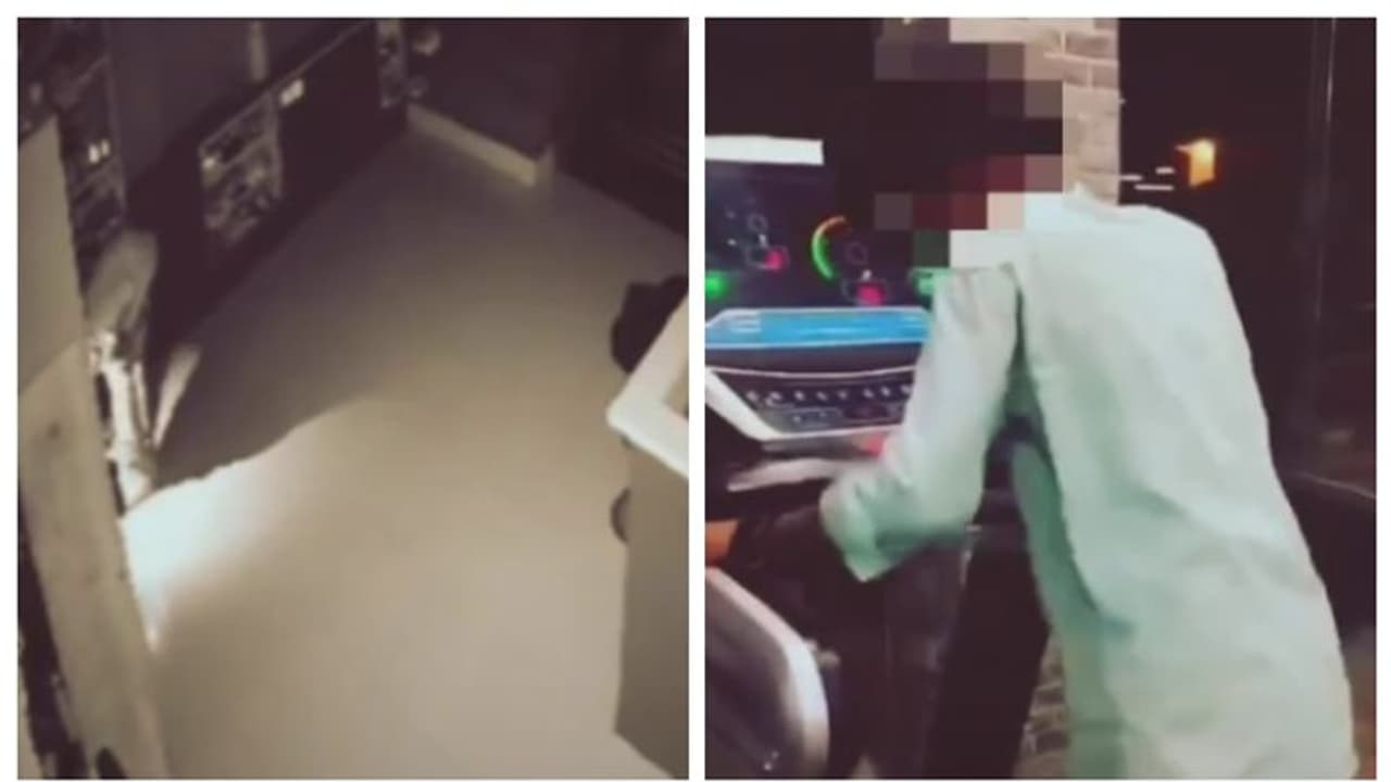 ജിമ്മിൽ മോഷ്ടിക്കാൻ കയറിയ കള്ളനെ കൊതിതീരും വരെ ട്രെഡ്മില്ലിൽ ഓടിച്ച് ഉടമ; വീഡിയോ വൈറല്‍ 