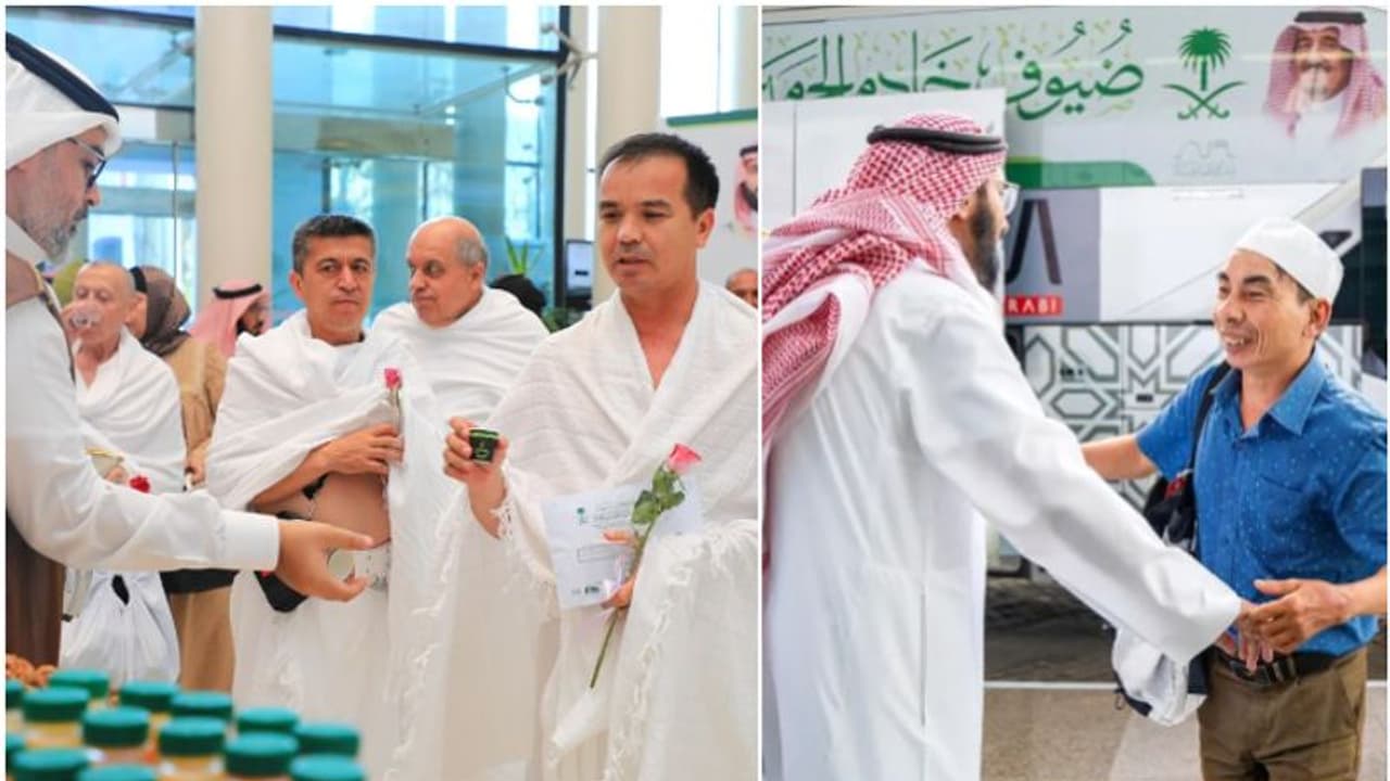 ഹജ്ജിനായി തീർത്ഥാടകരുടെ ഒഴുക്ക്; തീർത്ഥാടകർ മക്കയിലേക്ക്, സൽമാൻ രാജാവിന്റെ അതിഥികളായി ഗാസയിൽ നിന്ന് 1000 പേര് ഹജ്ജിനായി തീർത്ഥാടകരുടെ ഒഴുക്ക്; തീർത്ഥാടകർ മക്കയിലേക്ക്, സൽമാൻ രാജാവിന്റെ അതിഥികളായി ഗാസയിൽ നിന്ന് 1000 പേര്