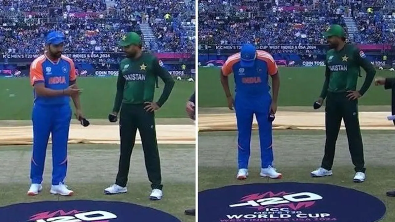 T20 WC 2024, India vs Pakistan: Rohit Sharma forgets having toss coin in his pocket; WATCH viral video