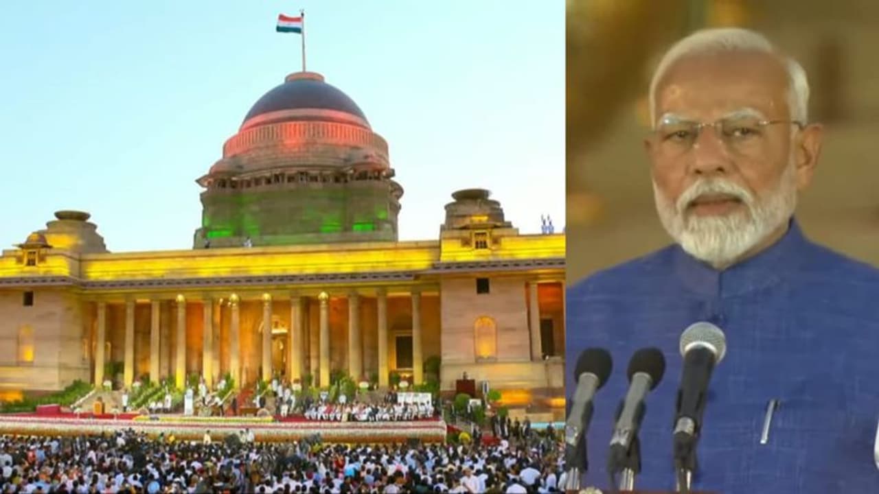 కొలువుదీరిన మోదీ 3.0 సర్కార్... కేంద్ర కేబినెట్లో ఐదురుగు తెలుగువారు... ఆరుగురు మహిళలు కొలువుదీరిన మోదీ 3.0 సర్కార్... కేంద్ర కేబినెట్లో ఐదురుగు తెలుగువారు... ఆరుగురు మహిళలు