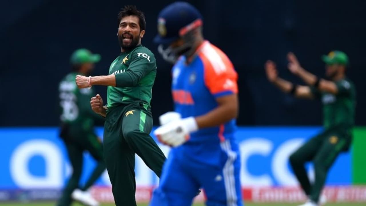 പൊരുതി നോക്കിയത് റിഷഭ് പന്ത് മാത്രം, പാകിസ്ഥാനെതിരെ തകർന്നടിഞ്ഞ് ഇന്ത്യ; ആവേശപ്പോരിൽ 120 റണ്‍സ് വിജയലക്ഷ്യം