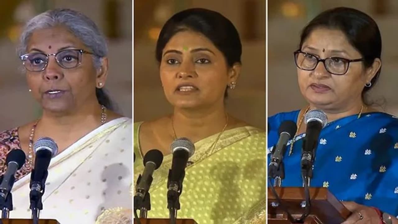பிரதமர் மோடி அமைச்சரவையில் இடம்பெற்றிருக்கும் 7 பெண்கள்: யார் இவர்கள்?