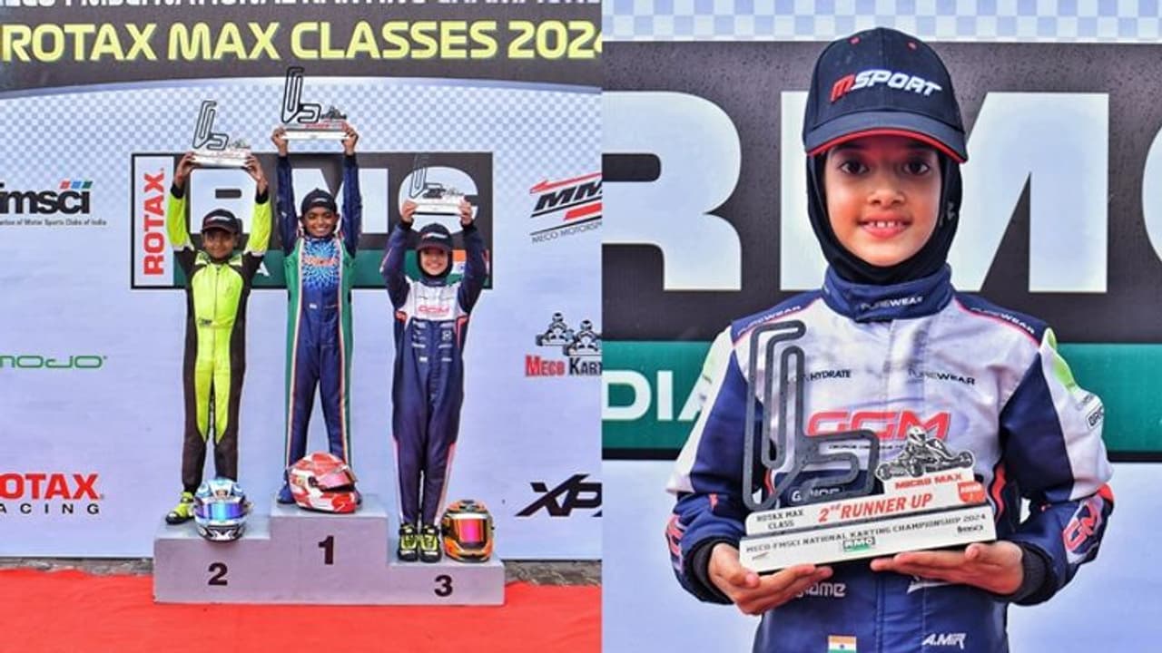 ಬೆಂಗಳೂರು ರಾಷ್ಟ್ರೀಯ ಕಾರ್ಟಿಂಗ್ನಲ್ಲಿ ಕಾಶ್ಮೀರದ ಅತಿಕಾಗೆ 3ನೇ ಸ್ಥಾನ! ಬೆಂಗಳೂರು ರಾಷ್ಟ್ರೀಯ ಕಾರ್ಟಿಂಗ್ನಲ್ಲಿ ಕಾಶ್ಮೀರದ ಅತಿಕಾಗೆ 3ನೇ ಸ್ಥಾನ!