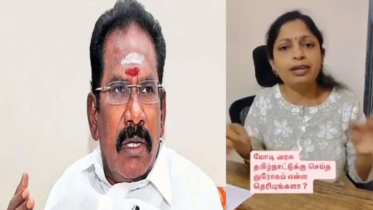 தமிழர்களுக்கு நல்லது செய்வாரா மோடி? திமுக பெண் பிரமுகரின் வீடியோ.. அதை பகிர்ந்து கேள்வி கேட்ட செல்லூர் ராஜு! தமிழர்களுக்கு நல்லது செய்வாரா மோடி? திமுக பெண் பிரமுகரின் வீடியோ.. அதை பகிர்ந்து கேள்வி கேட்ட செல்லூர் ராஜு!