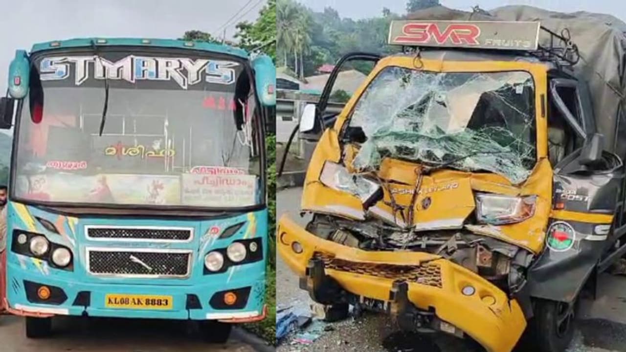 ആരുമറിഞ്ഞില്ല, നിർത്തിയിട്ട ബസിന് പിന്നിലേക്ക് പിക്കപ്പ് ഇടിച്ച് കയറി; ചികിത്സ കിട്ടാതെ ഡ്രൈവർ മരിച്ചു ആരുമറിഞ്ഞില്ല, നിർത്തിയിട്ട ബസിന് പിന്നിലേക്ക് പിക്കപ്പ് ഇടിച്ച് കയറി; ചികിത്സ കിട്ടാതെ ഡ്രൈവർ മരിച്ചു
