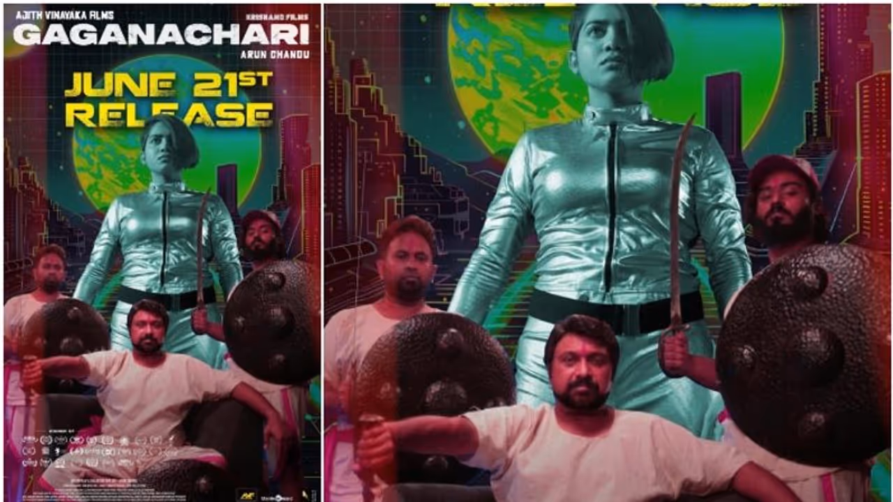 ഡിസ്ടോപ്പിയന്‍ എലിയന്‍ ചിത്രമായ 'ഗഗനചാരി'യുടെ റിലീസ് ഡേറ്റ് പുറത്ത്