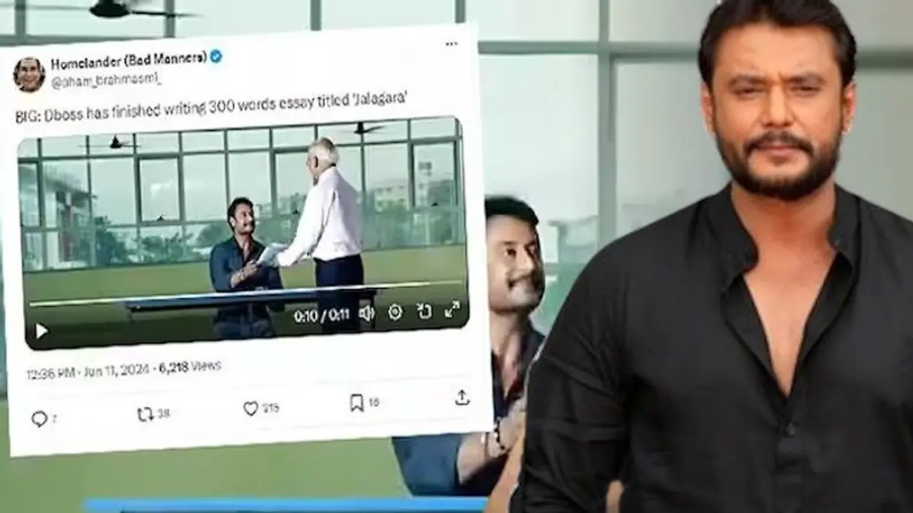 'Just make him write 300 word essay': Social media floods with trolls amid actor Darshan arrest row