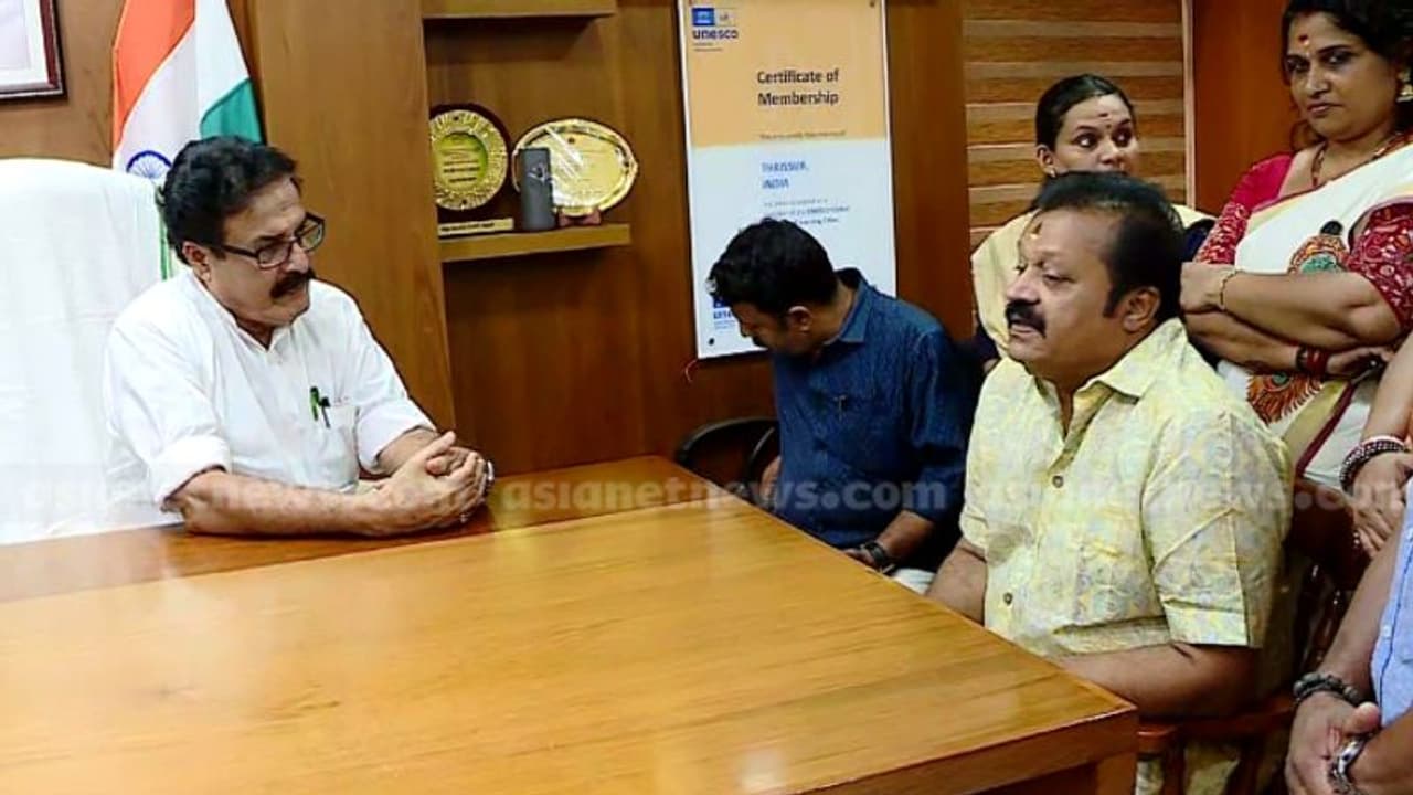 തൃശ്ശൂര്‍ തോൽവി: മേയറെ വിളിച്ചുവരുത്തി സിപിഎം; സുരേഷ് ഗോപിയോട് പ്രത്യേക ആഭിമുഖ്യമില്ലെന്ന് എംകെ വര്‍ഗീസ്