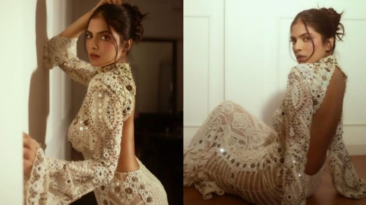 വൈറ്റ് ബാക്ക്‌ലെസ് ഡ്രസില്‍ മനോഹരിയായി മാളവിക മോഹനൻ; ചിത്രങ്ങള്‍ വൈറല്‍ 