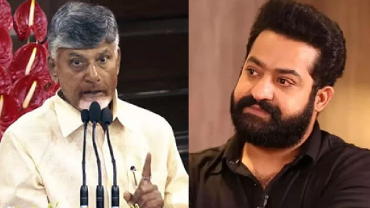 చంద్రబాబు సీఎంగా ప్రమాణ స్వీకారానికి ఎన్టీఆర్.. నిజం ఏంటంటే? చంద్రబాబు సీఎంగా ప్రమాణ స్వీకారానికి ఎన్టీఆర్.. నిజం ఏంటంటే?