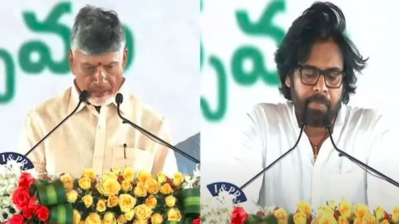 ಆಂಧ್ರ ಪ್ರದೇಶ ಡಿಸಿಎಂ ಆಗಿ ಪ್ರಮಾಣ ವಚನ ಸ್ವೀಕರಿಸಿದ ಪವನ್ ಕಲ್ಯಾಣ್