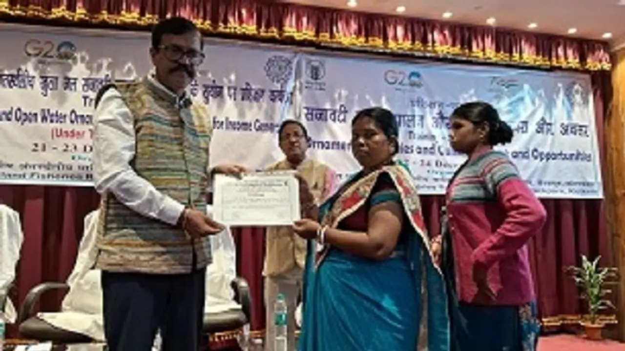 How this tribal woman from Jharkhand became a successful ornamental fish farmer